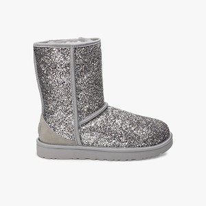 Ugg Classic Short Cosmos Klassiska Stövlar Dam Silver (901523PZU)